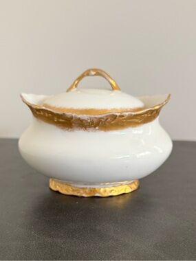 Vintage Limoges Porcelain Sugar Marked Dish